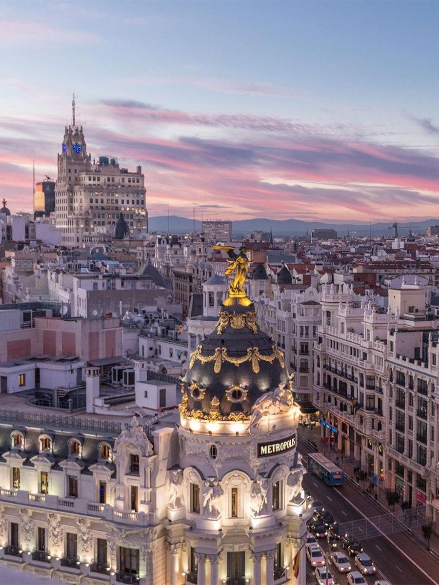 Penthouse Madrid Viewアパートメント エクステリア 写真