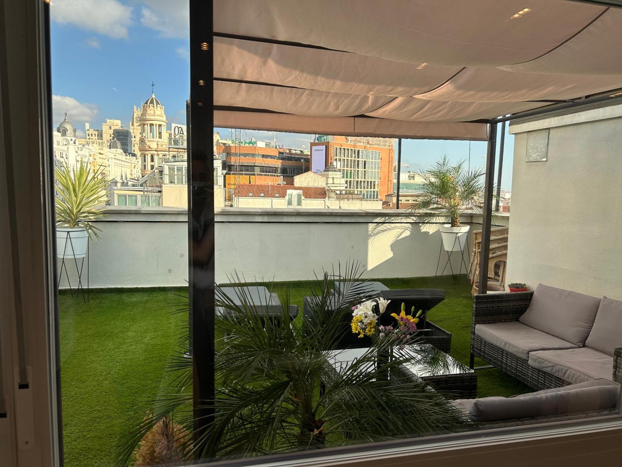 Penthouse Madrid Viewアパートメント エクステリア 写真