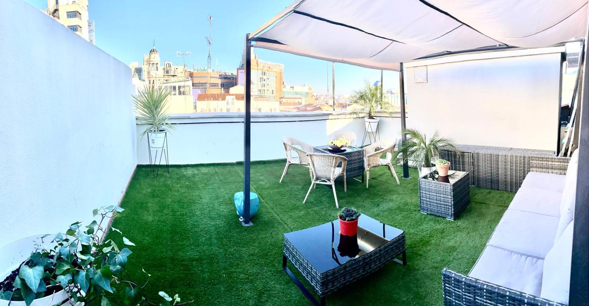 Penthouse Madrid Viewアパートメント エクステリア 写真