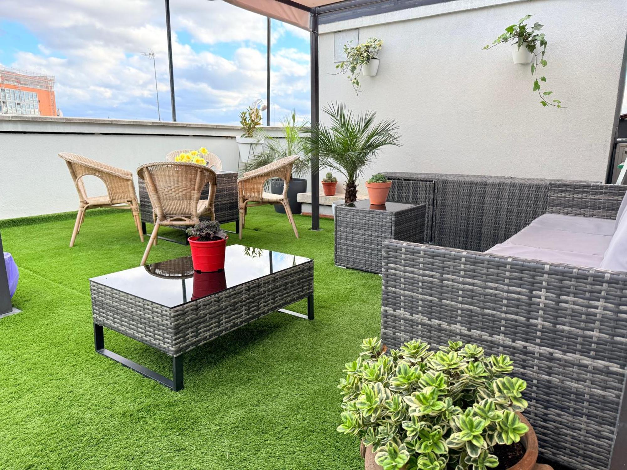 Penthouse Madrid Viewアパートメント エクステリア 写真